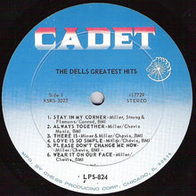 Laden Sie das Bild in den Galerie-Viewer, The Dells : The Dells Greatest Hits (LP, Comp)
