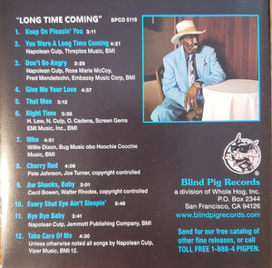 Nappy Brown : Long Time Coming (CD, Album)