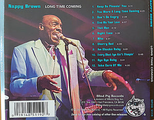 Nappy Brown : Long Time Coming (CD, Album)