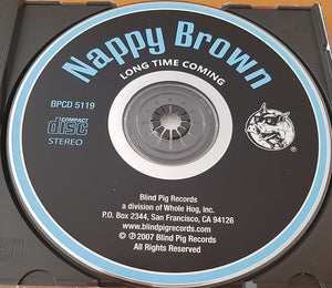 Nappy Brown : Long Time Coming (CD, Album)