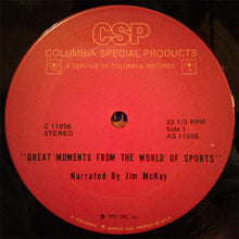 Load image into Gallery viewer, Jim McKay (2) : Great Moments From The World Of Sports (LP)
