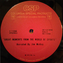 Charger l&#39;image dans la galerie, Jim McKay (2) : Great Moments From The World Of Sports (LP)
