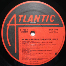 Laden Sie das Bild in den Galerie-Viewer, The Manhattan Transfer : Live (LP, Album, SP )
