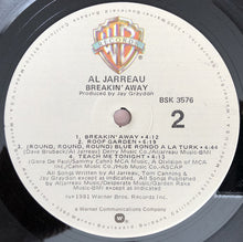 Laden Sie das Bild in den Galerie-Viewer, Al Jarreau : Breakin&#39; Away (LP, Album)
