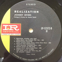 Laden Sie das Bild in den Galerie-Viewer, Johnny Rivers : Realization (LP, Album, Gat)
