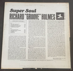 Richard "Groove" Holmes : Super Soul (LP, Album, Mono)