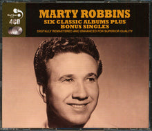 Laden Sie das Bild in den Galerie-Viewer, Marty Robbins : Six Classic Albums Plus Bonus Singles (4xCD, Comp, RM)
