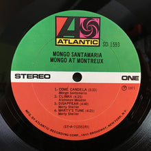 Laden Sie das Bild in den Galerie-Viewer, Mongo Santamaria : Mongo At Montreux (LP, Album, RI)
