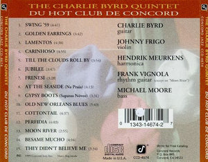 The Charlie Byrd Quintet* : Du Hot Club De Concord (CD, Album)