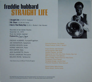 Freddie Hubbard : Straight Life (CD, Album, Ltd, RE, RM, Dig)