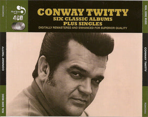 Conway Twitty : Six Classic Albums Plus Singles (4xCD, Comp, RM)