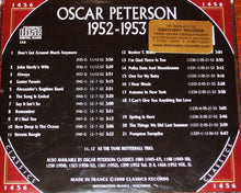 Load image into Gallery viewer, Oscar Peterson : 1952-1953 (CD, Comp)
