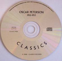 Load image into Gallery viewer, Oscar Peterson : 1952-1953 (CD, Comp)
