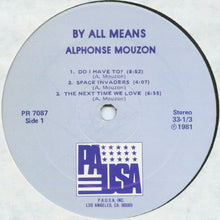 Laden Sie das Bild in den Galerie-Viewer, Alphonse Mouzon : By All Means (LP, Album)
