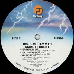 Idris Muhammad : Make It Count (LP, Album)