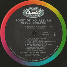 Load image into Gallery viewer, Frank Sinatra : Point Of No Return (LP, Album, Mono, Los)
