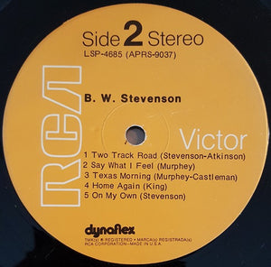 B. W. Stevenson* : B. W. Stevenson (LP, Album, Hol)
