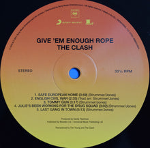 Charger l&#39;image dans la galerie, The Clash : Give &#39;Em Enough Rope (LP, Album, RE, RM, 180)
