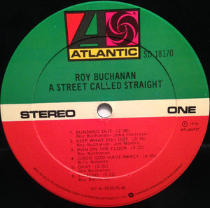 Roy Buchanan : A Street Called Straight (LP, Album, RI )