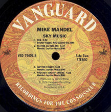 Load image into Gallery viewer, Mike Mandel : Sky Music (LP, Album)
