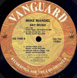 Mike Mandel : Sky Music (LP, Album)