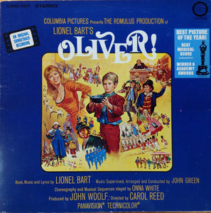Lionel Bart : Oliver! An Original Soundtrack Recording (LP, Album, RE, Ind)
