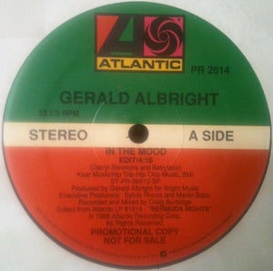 Gerald Albright : In The Mood (12", Promo)