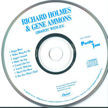 Laden Sie das Bild in den Galerie-Viewer, Richard Holmes* &amp; Gene Ammons : Groovin&#39; With Jug (CD, Comp, RE)
