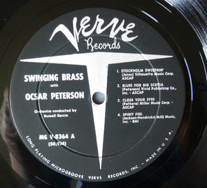 The Oscar Peterson Trio : Swinging Brass (LP, Album)