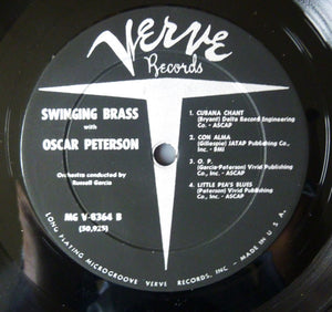 The Oscar Peterson Trio : Swinging Brass (LP, Album)