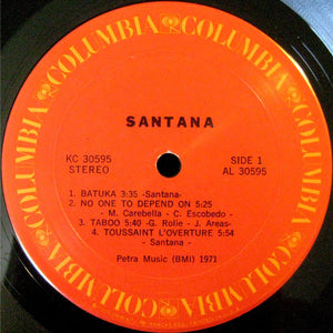 Santana : Santana (LP, Album, Pit)