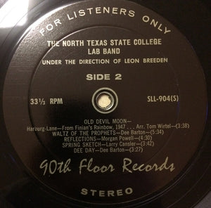 North Texas Lab Band* : Untitled (LP, Album)