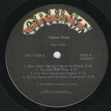 Laden Sie das Bild in den Galerie-Viewer, Hot Tuna : Yellow Fever (LP, Album)
