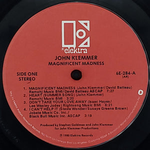 John Klemmer : Magnificent Madness (LP, Album, All)