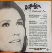 Load image into Gallery viewer, Loretta Lynn : I Wanna Be Free (LP, Album, Club)
