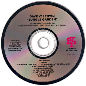 Dave Valentin : Jungle Garden (CD, Album)