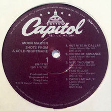 Load image into Gallery viewer, Moon Martin : Shots From A Cold Nightmare (LP, Album, Win)
