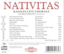 Load image into Gallery viewer, Kansas City Chorale, Charles Bruffy : Nativitas (American Christmas Carols) (CD, Album)
