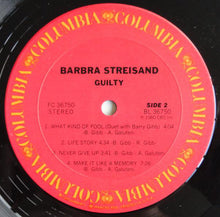 Charger l&#39;image dans la galerie, Barbra Streisand : Guilty (LP, Album, Gat)
