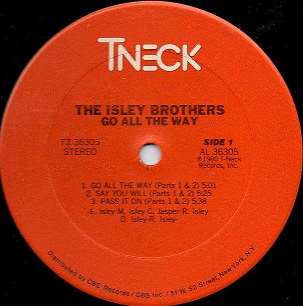 Buy The Isley Brothers : Go All The Way (LP, Album, San) Online for a ...