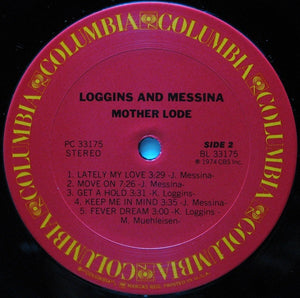 Loggins And Messina : Mother Lode (LP, Album, San)