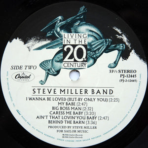 Steve Miller Band : Living In The 20th Century (LP, Album, All)