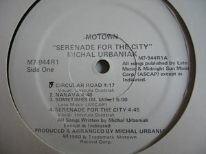 Michal Urbaniak* : Serenade For The City (LP, Album, Promo)