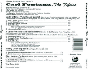 Carl Fontana : The Fifties  (CD, Album, Comp)