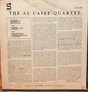 The Al Casey Quartet : The Al Casey Quartet (LP, Album, Mono)