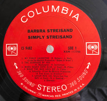 Load image into Gallery viewer, Barbra Streisand : Simply Streisand (LP, Album, San)
