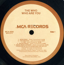 Laden Sie das Bild in den Galerie-Viewer, The Who : Who Are You (LP, Album, Pin)
