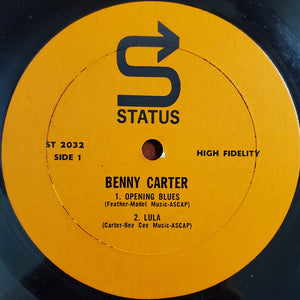 Benny Carter With Ben Webster & Barney Bigard : Benny, Ben & Barney (LP, Album)