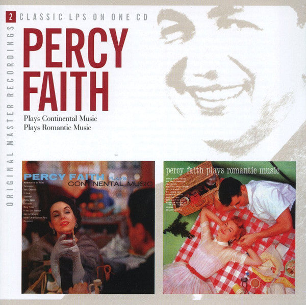 Percy Faith : Plays Continental Music / Plays Romantic Music (CD, Album, Comp)