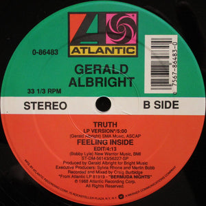 Gerald Albright : Feeling Inside (12")